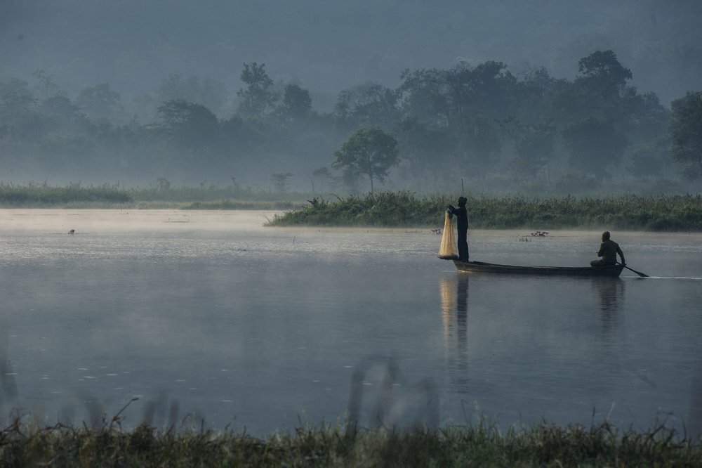 Early Morning Fishers