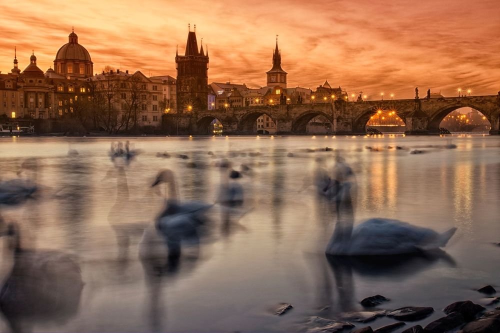Dawn in Prague