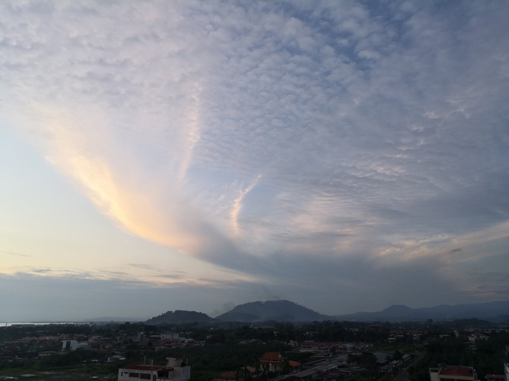 Cloudy at higher hotel