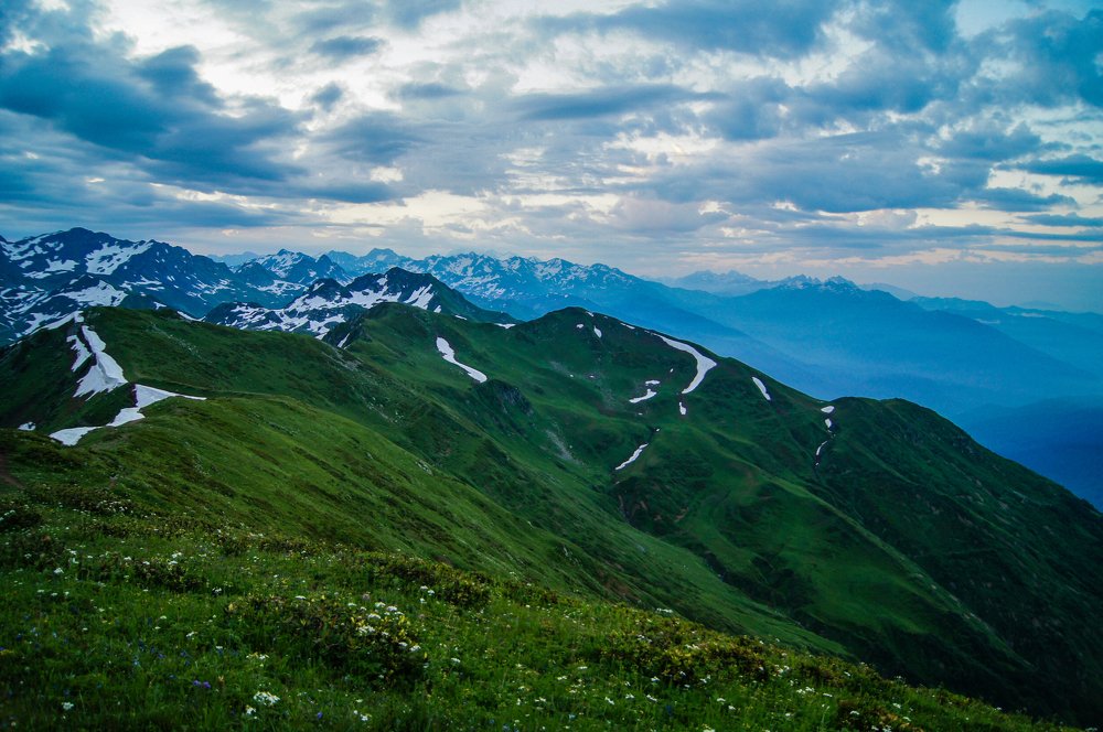 Mountains of Abkhazia.