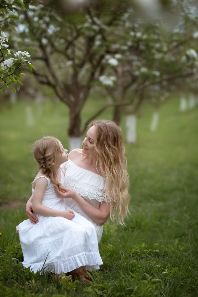 Мама и дочка