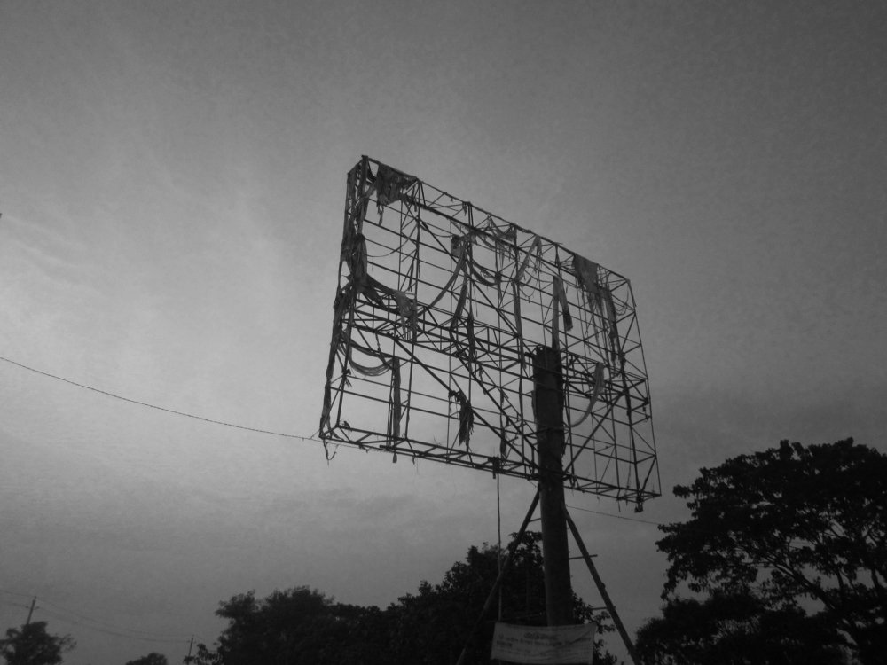 Destroyed Billboard
