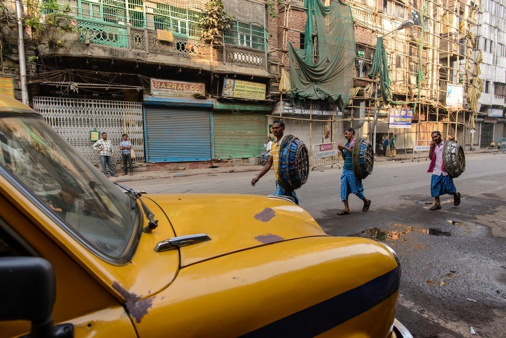 Early morning in Calcutta