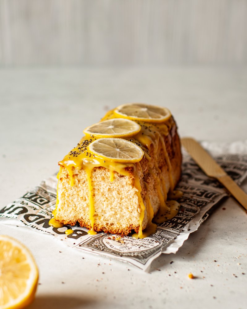 Лимонный кекс с лимонной глазурью