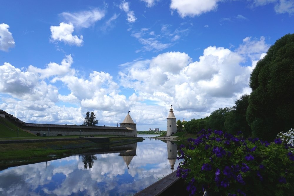 Летний день в Пскове