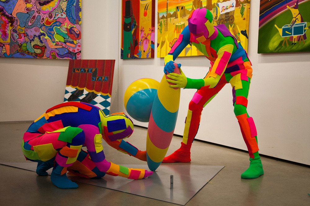 Сборка арт-объекта Романа Ермакова