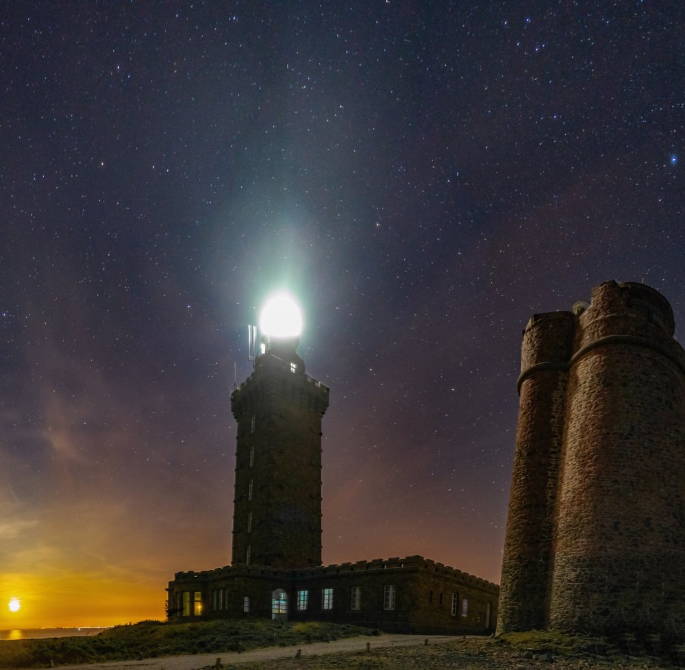 Lighthouse on Cape Frehel, Britanny