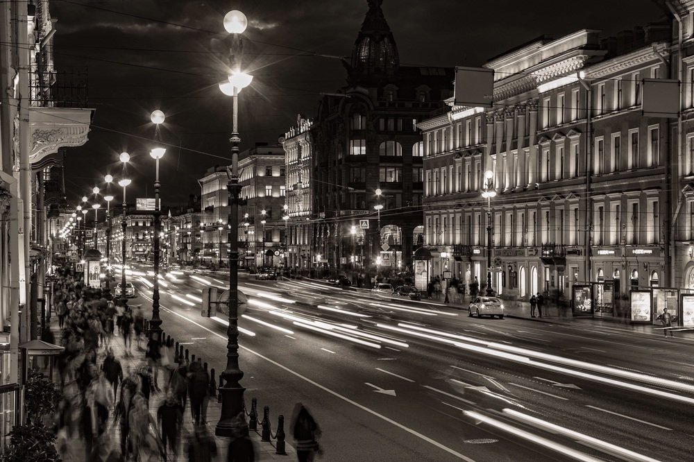 Ночной Невский проспект