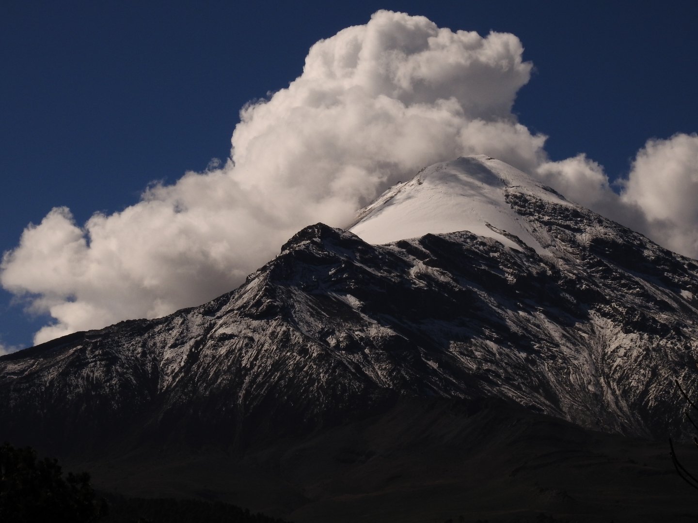 Citlaltepetl visto desde puerto Nacional,Puebla
