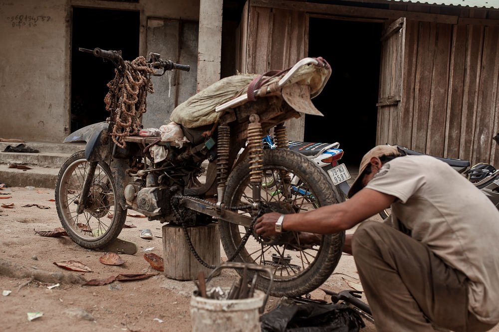 Ремонт мотобайка