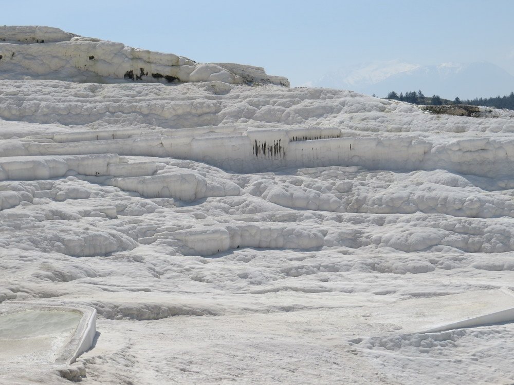 Памуккале - белое как снег