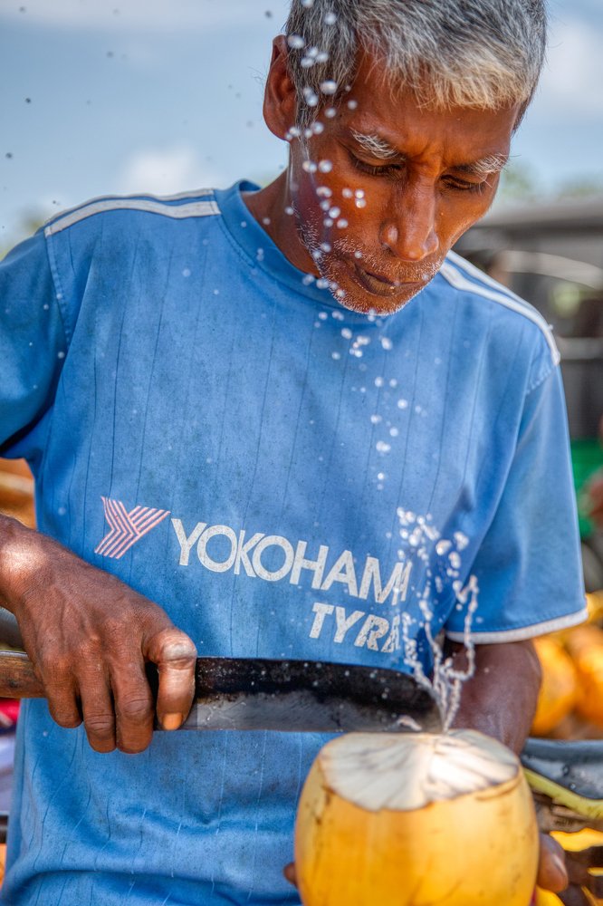 King Coconut Vendor