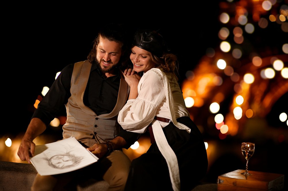 Она его нарисовала