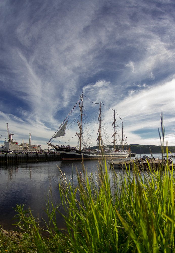 Крузенштерн в Мурманске.