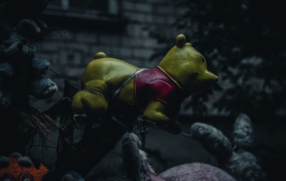 Медведь на улице Челябинска