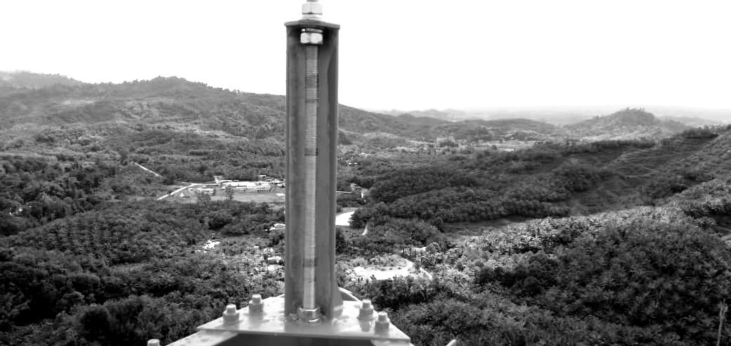 a view from top of tower..
