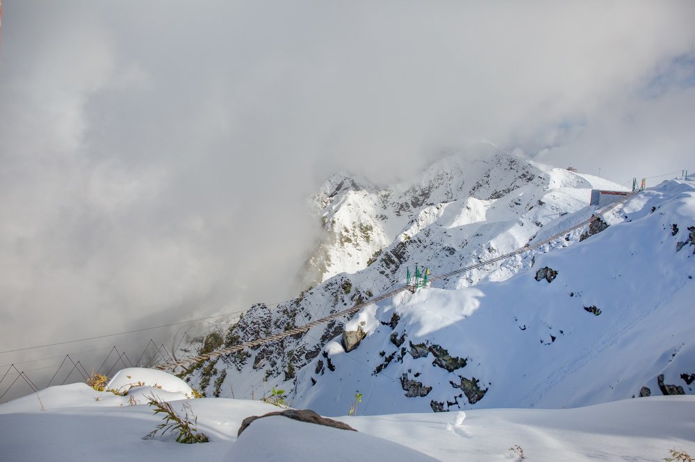 Подвесной мост,