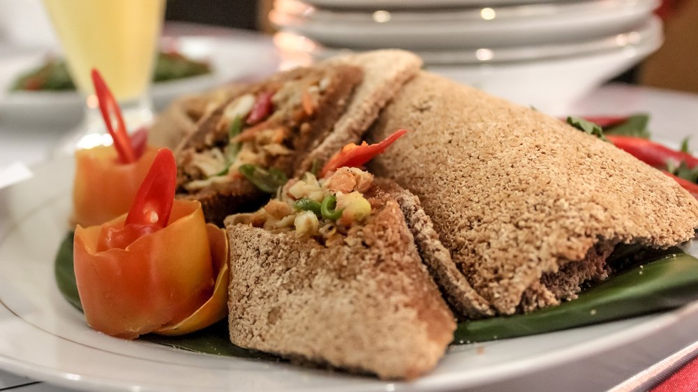 SAGU BULAR ROLL / PIZZA SAGU |  Papuan Local Food