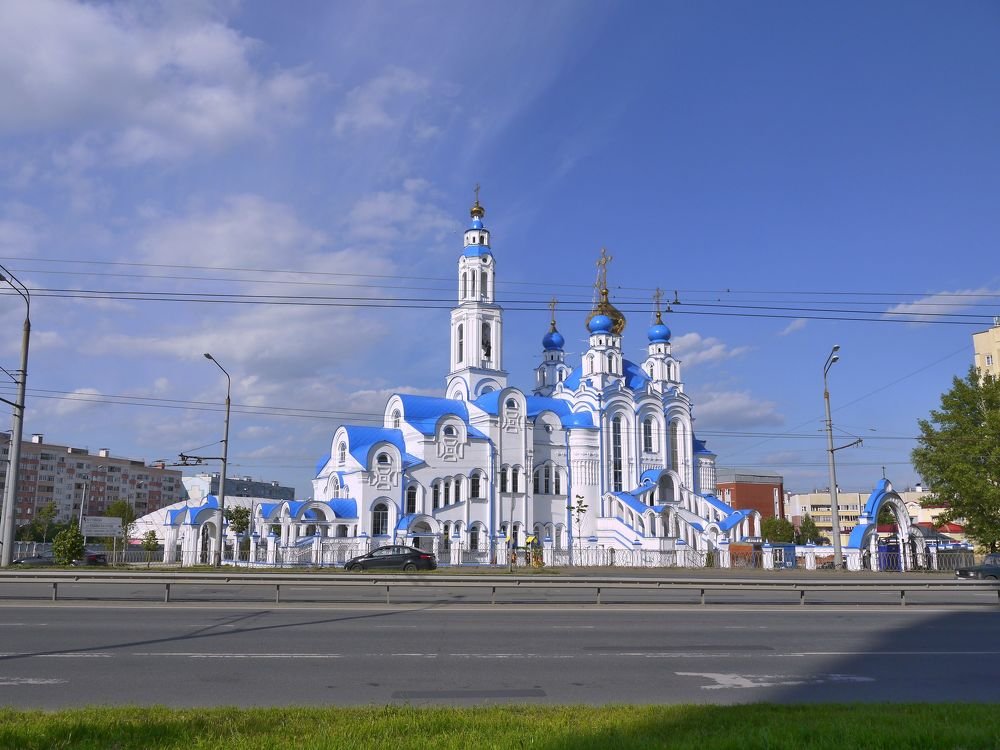 Храм в честь святого князя Александра Невского.