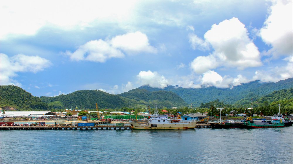 Serui Harbor, Yapen Islands Regency, Papua Province