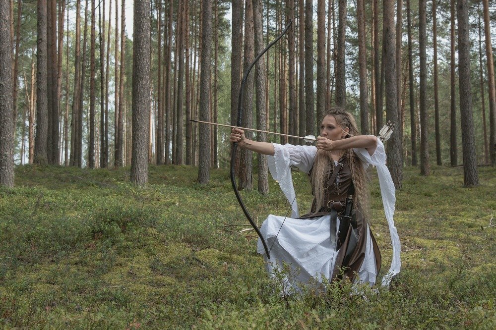 Перед охотой.......