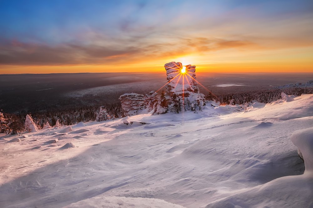 Колчимский рассвет.