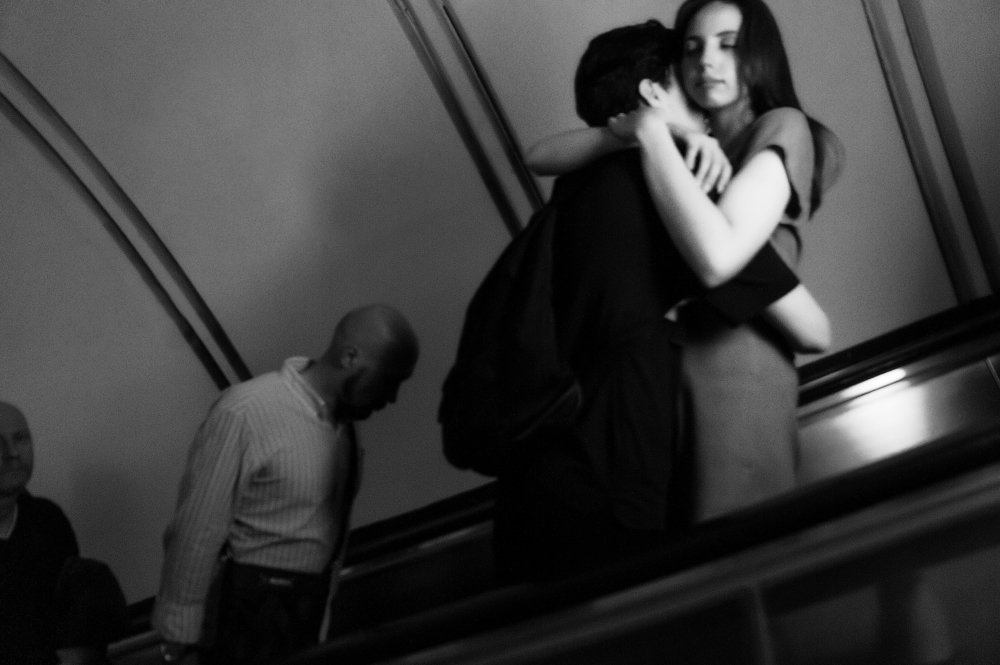 любовь в метро