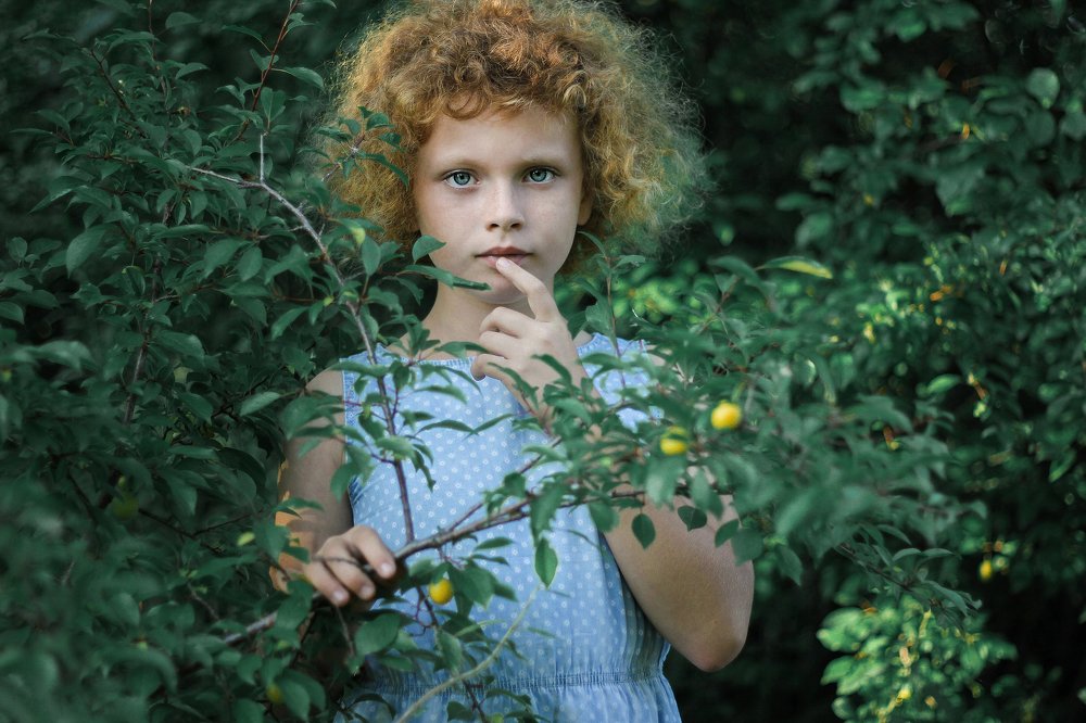 Рыжая девочка