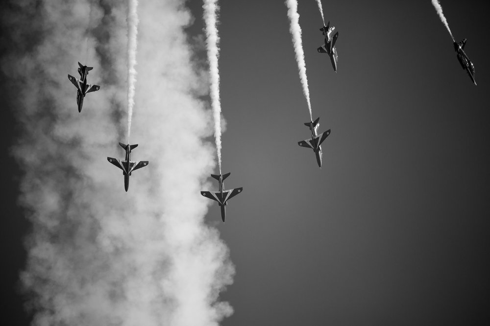red arrows