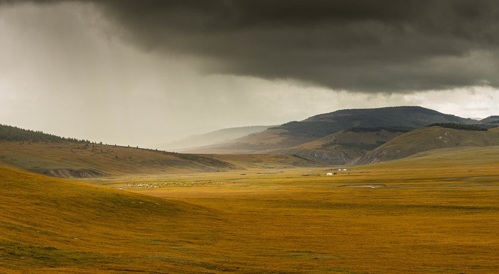 After Rain Somewhere in Huvsgul Mongolia