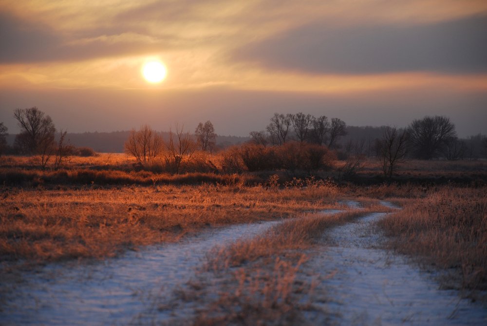 На границе осени и зимы