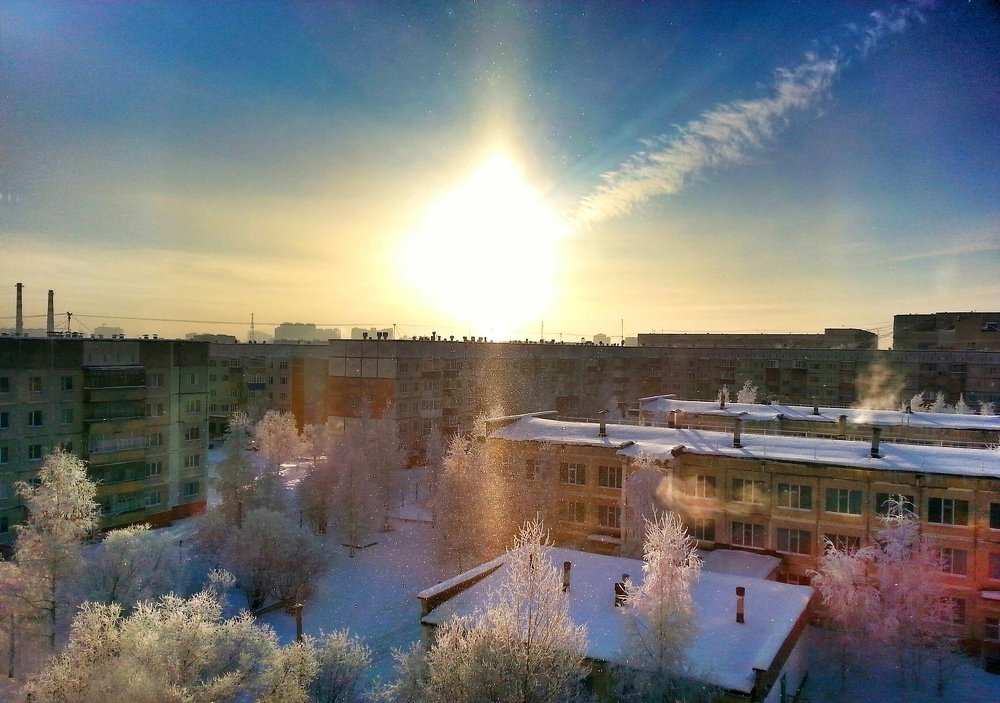 Холодный рассвет.