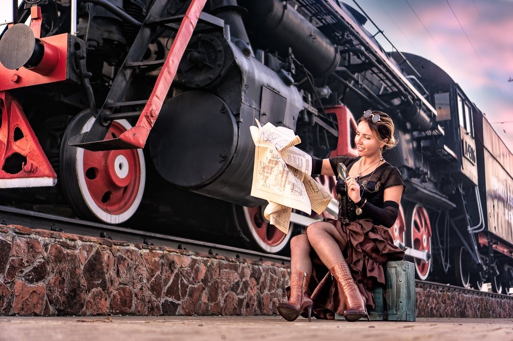 Чиним паровоз.