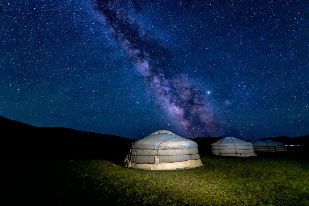 Ночь в пустыне Гоби