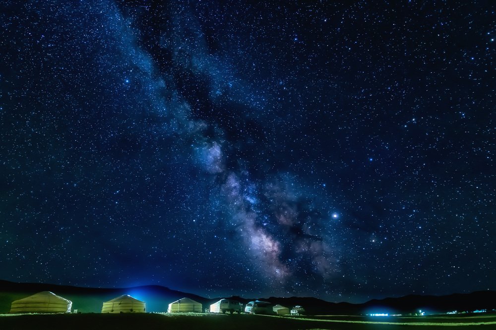 Лагерь. Пустыня Гоби