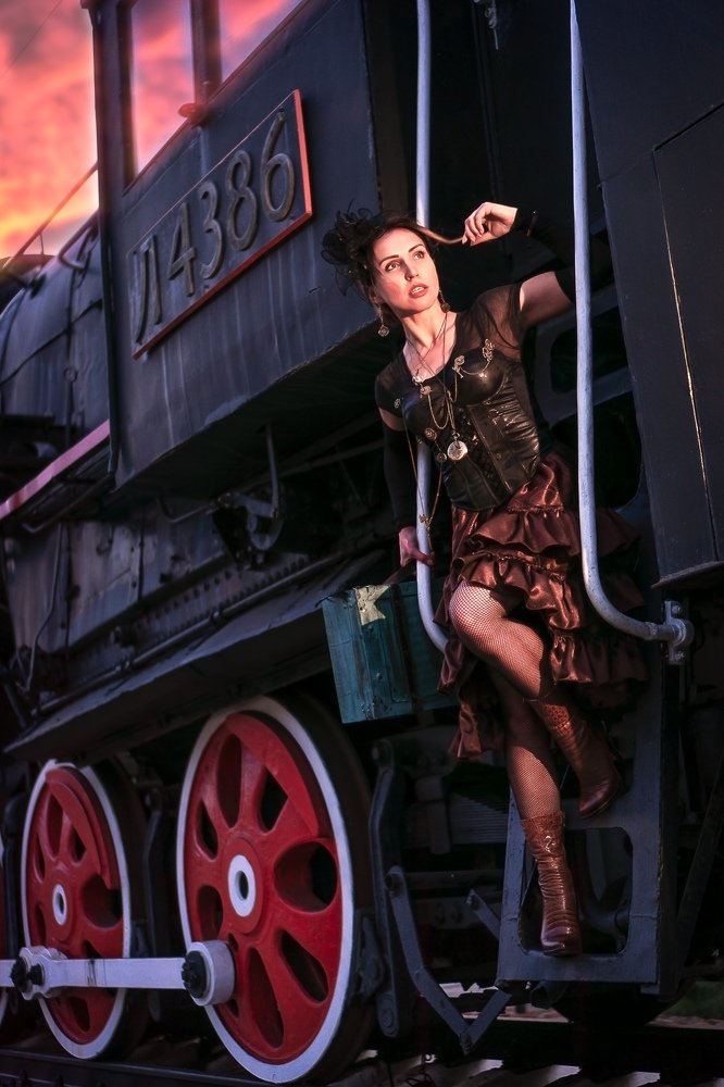 Чиним паровоз.