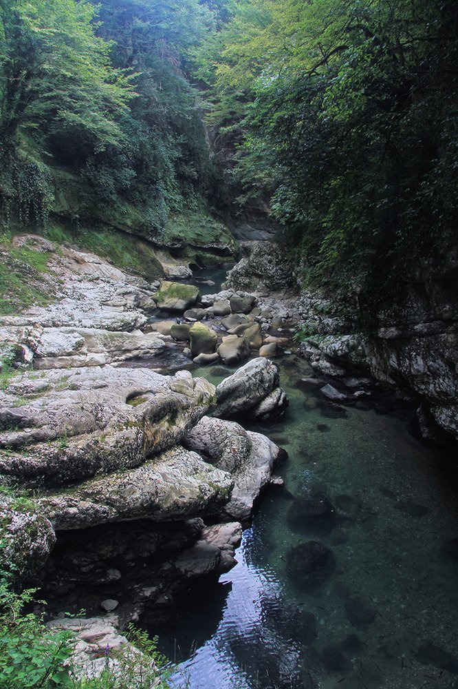 На дне каньона