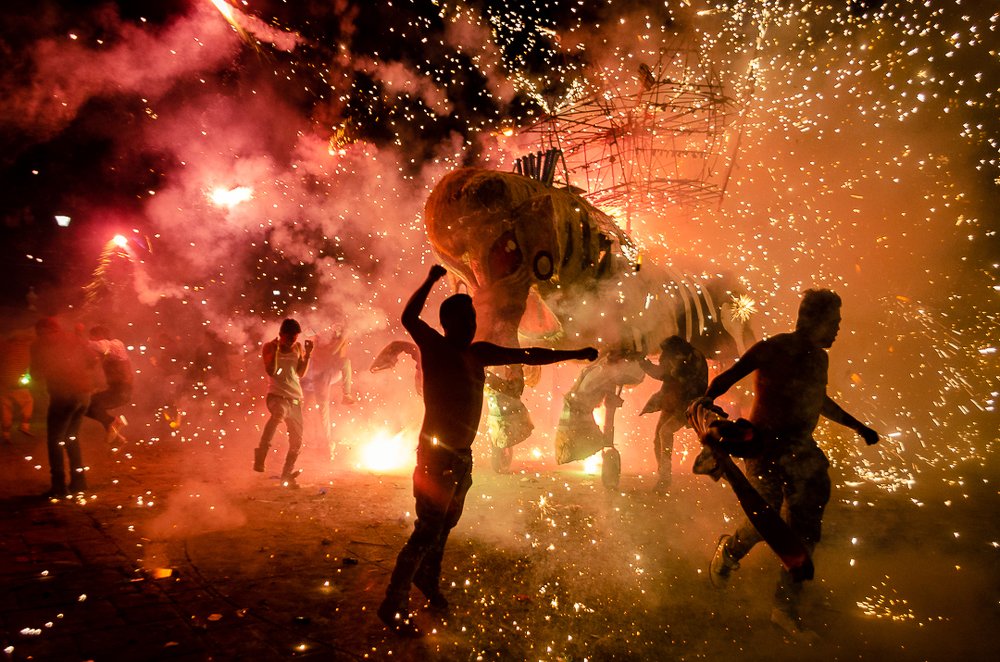 El arte es una explosión.