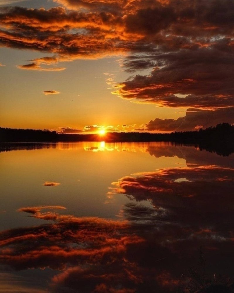 "Багряный закат"