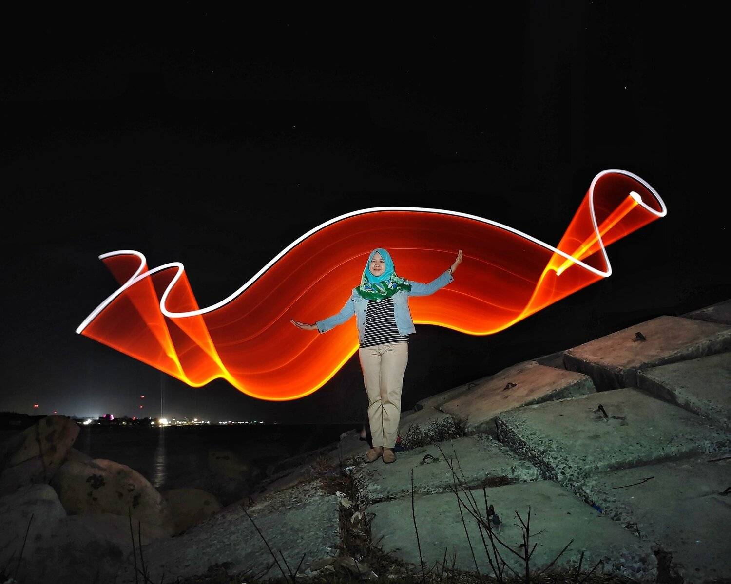 lightpainting indonesia
