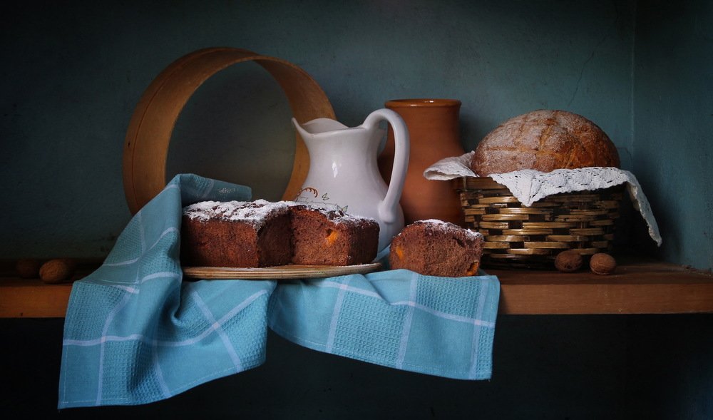 На кухонной полке