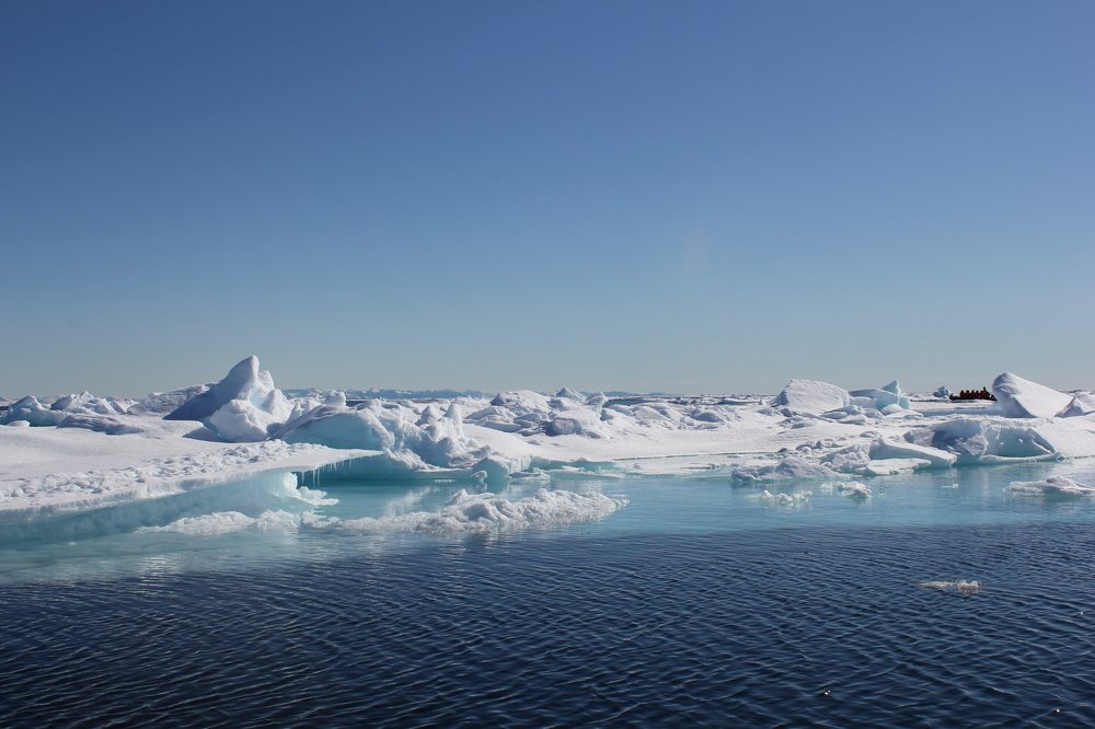 Льды к западу от Шпицбергена