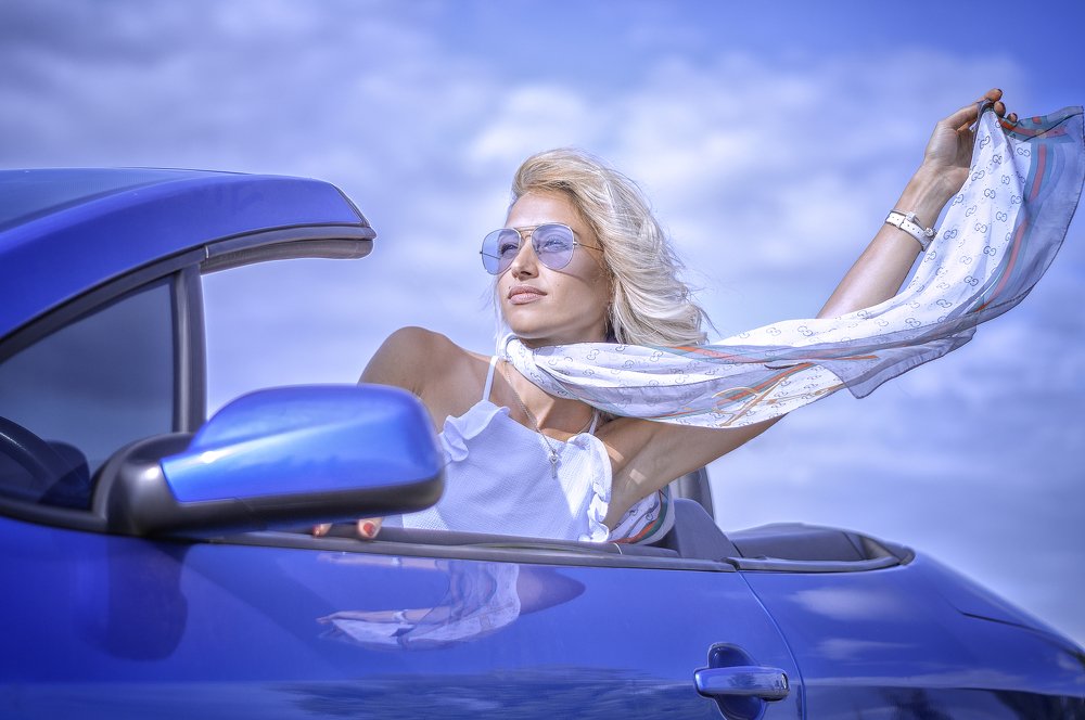 Леди в голубом