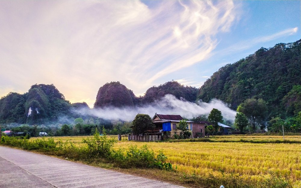 Smoke in the national park