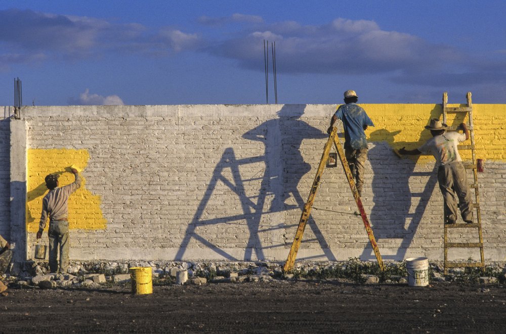 Yellow wall