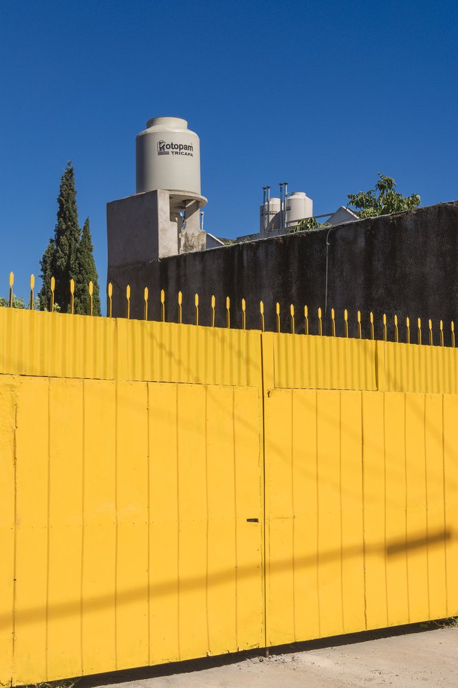Yellow gate