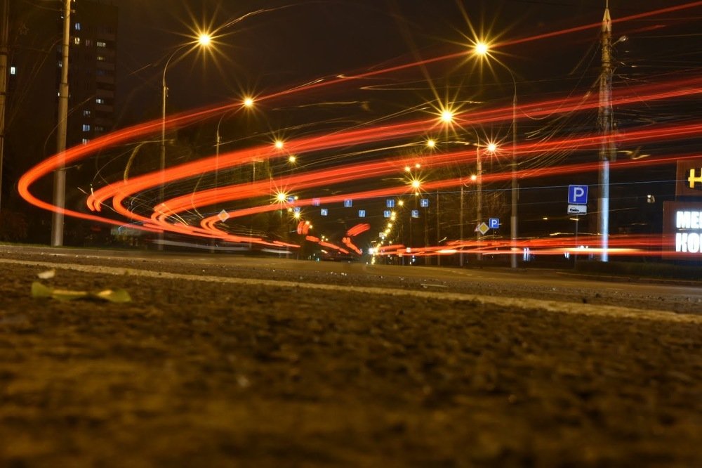 Огни ночного города