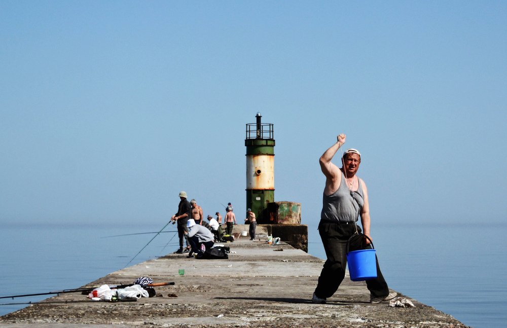 Одесские рыбаки