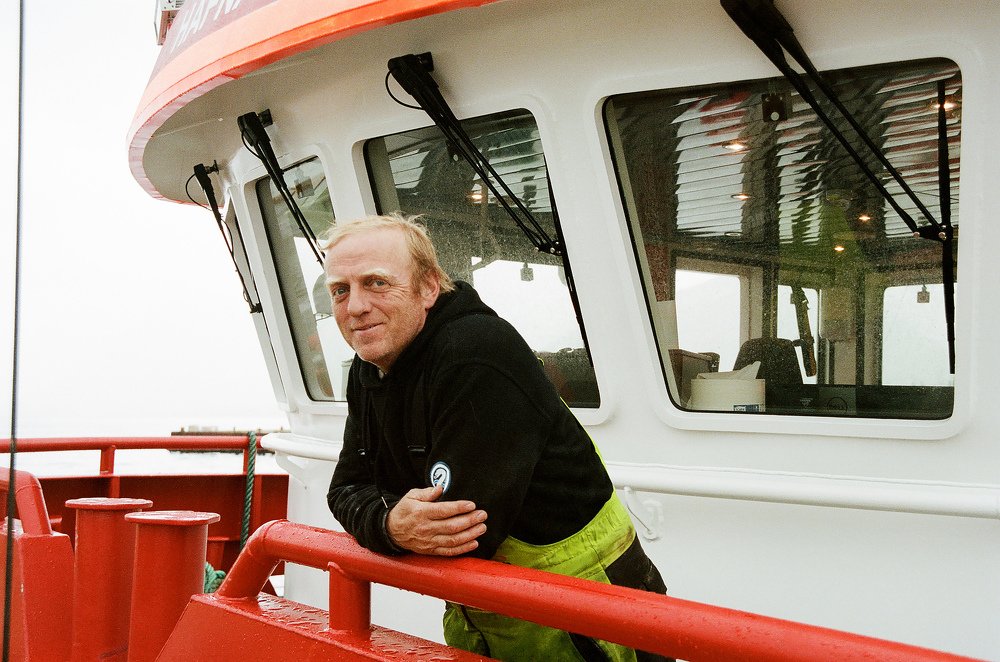 Исландский капитан рыболовного судна