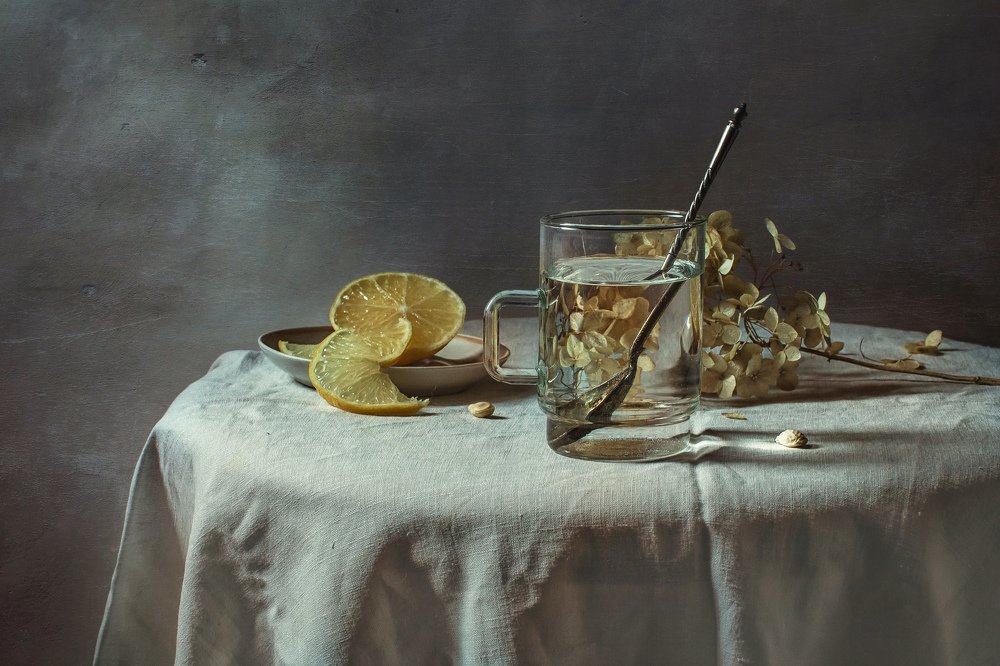 Вода с лимоном